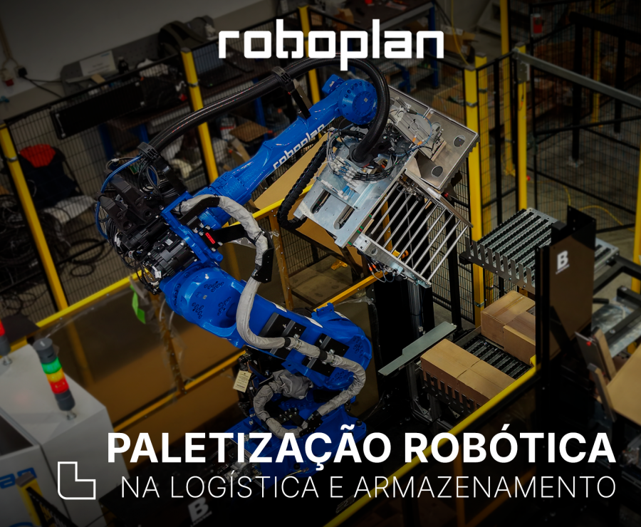 Paletização Robótica: Otimizar Logística e Armazenamento com Automação